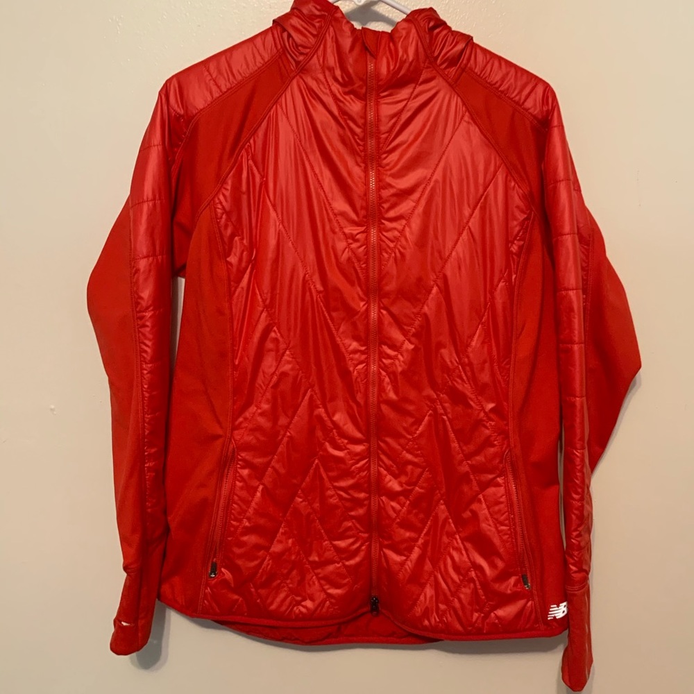 Red Puffer Coat - Picture 5 of 11